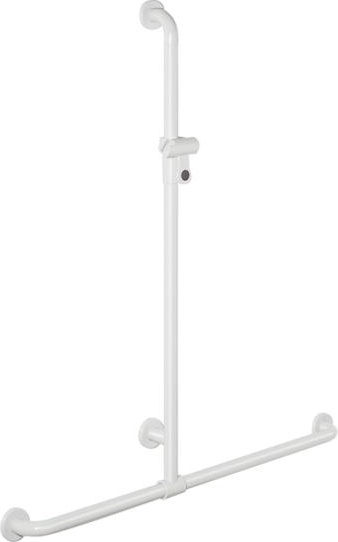 801.35.426 Поручень для душа с выдвижным держателем для душа HEWI Greifen 