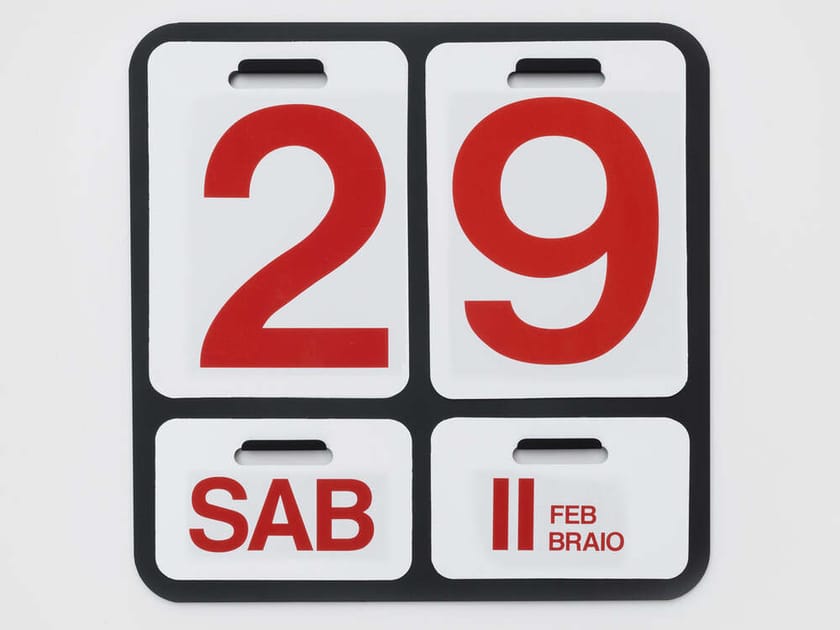 Вечный настенный календарь In Stock датский Милан ARCH-00014616