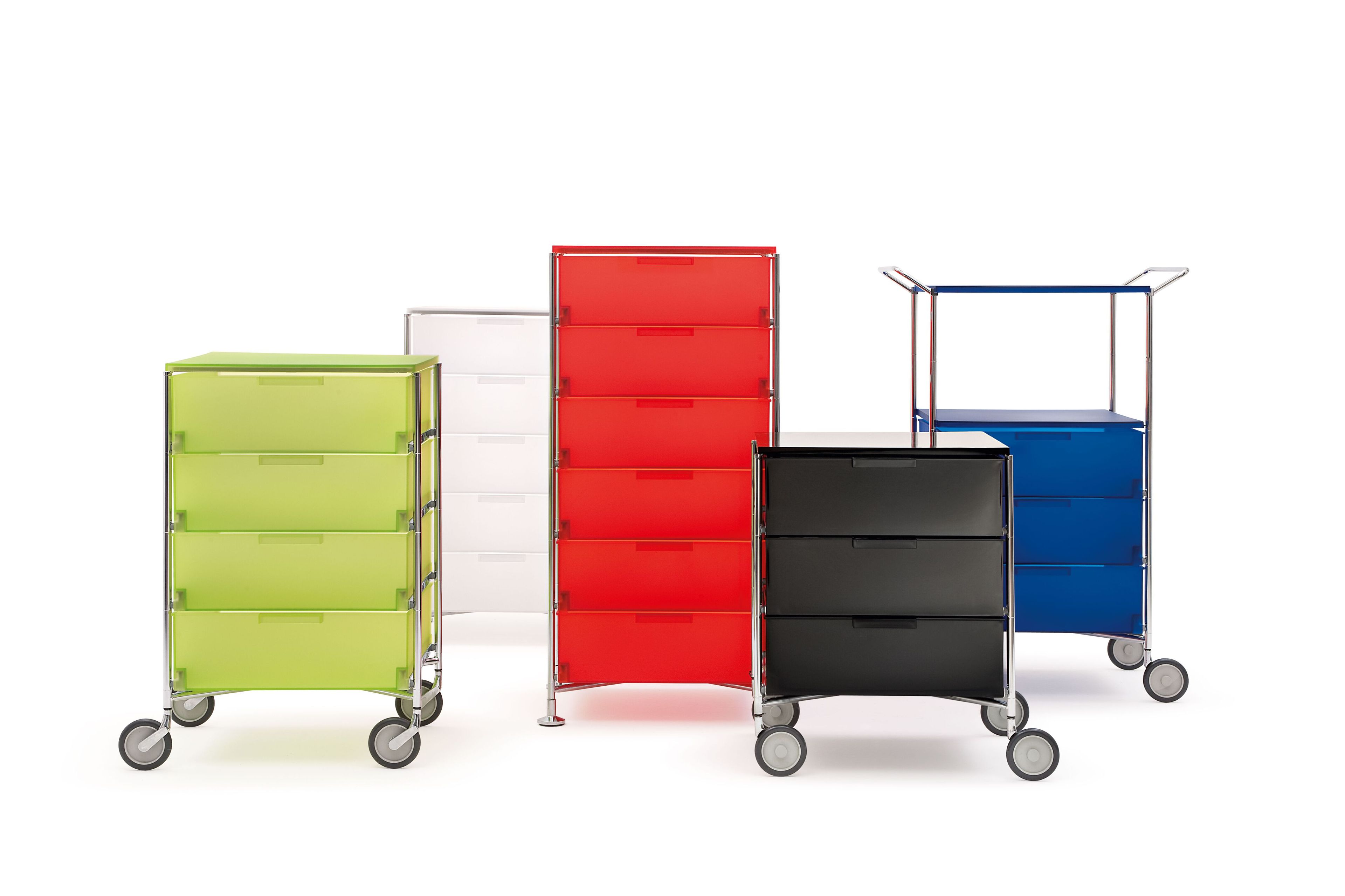 Офисный комод из ПММА с колесами Kartell MOBIL ARCH-00065007 - Вид №4