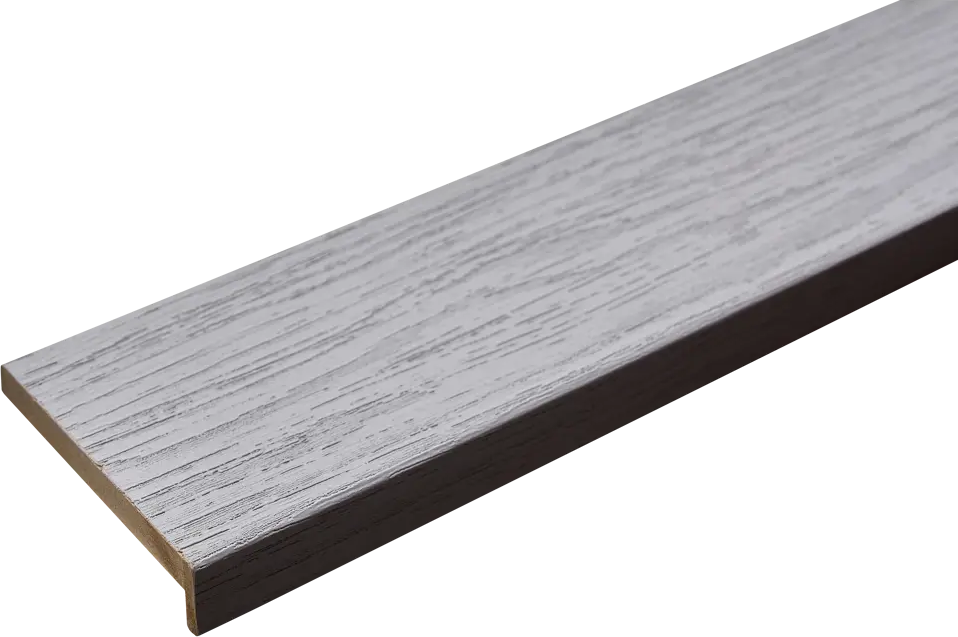 ПРИНЦИП Бостон: Телескопические наличники для дверей серые 89340270