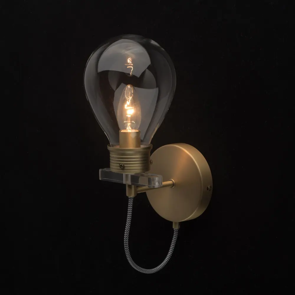 Бра «Атмосфера» 1хE14х5 Вт цвет золотой 81973875 STLM-2034373 MW-Light  - Вид №3