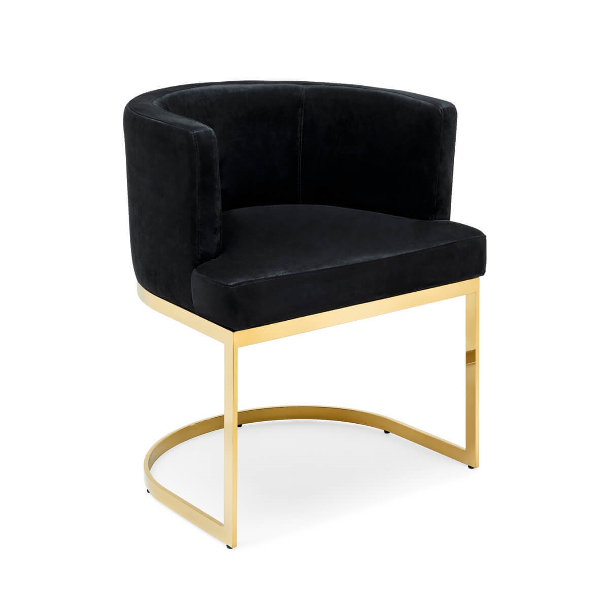 700427-93 ABHIKA СТУЛ PIMPI BLACK/GOLD 