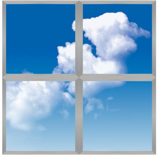 Neonny Настенный светильник / потолочный светильник из алюминия Sky Nps 6060 - Вид №1