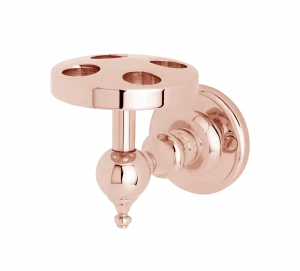 Gentry Home Держатель стакана с кристаллами Oxford Розовое золото GH100130