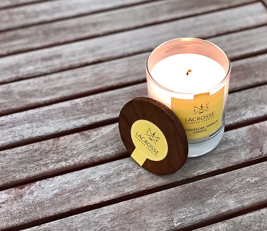 Свеча ароматическая в стекле "Мадагаскарская ваниль" AMBIENTAIR  00-3880951 Желтый  - Вид №2