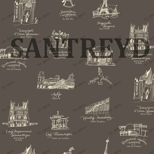 D4-010-1 Обои Milassa Bon Voyage D40101