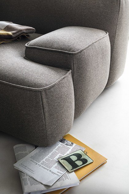 Модульный диван Goff угловой белый ICON DESIGNE ДИЗАЙНЕРСКИЕ 178088 Белый  - Вид №18