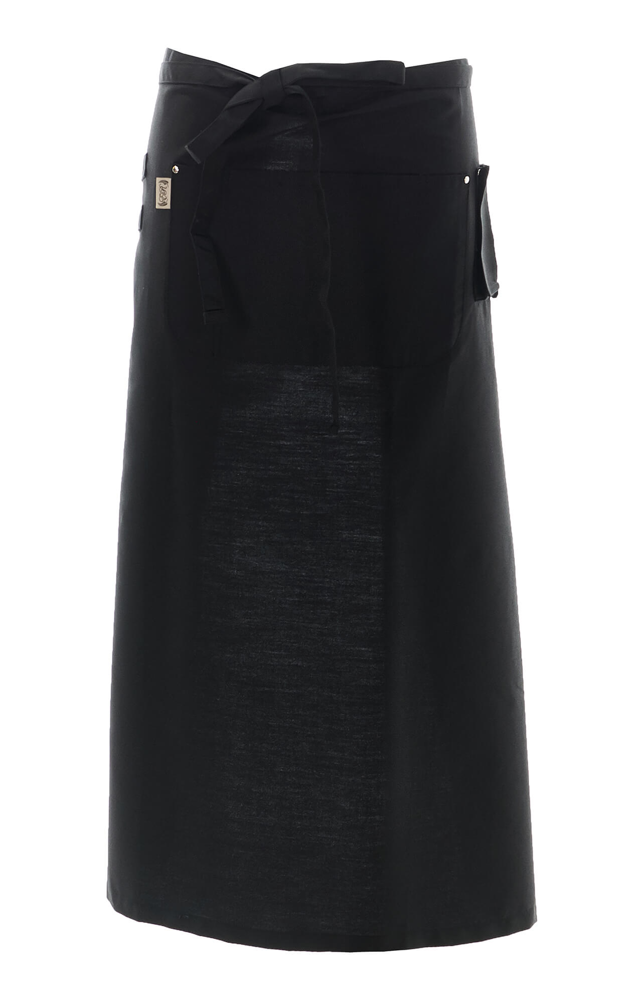 59986 Фартук  удлиненный, цвет black RICON  Одежда для официантов  размер  - Вид №3