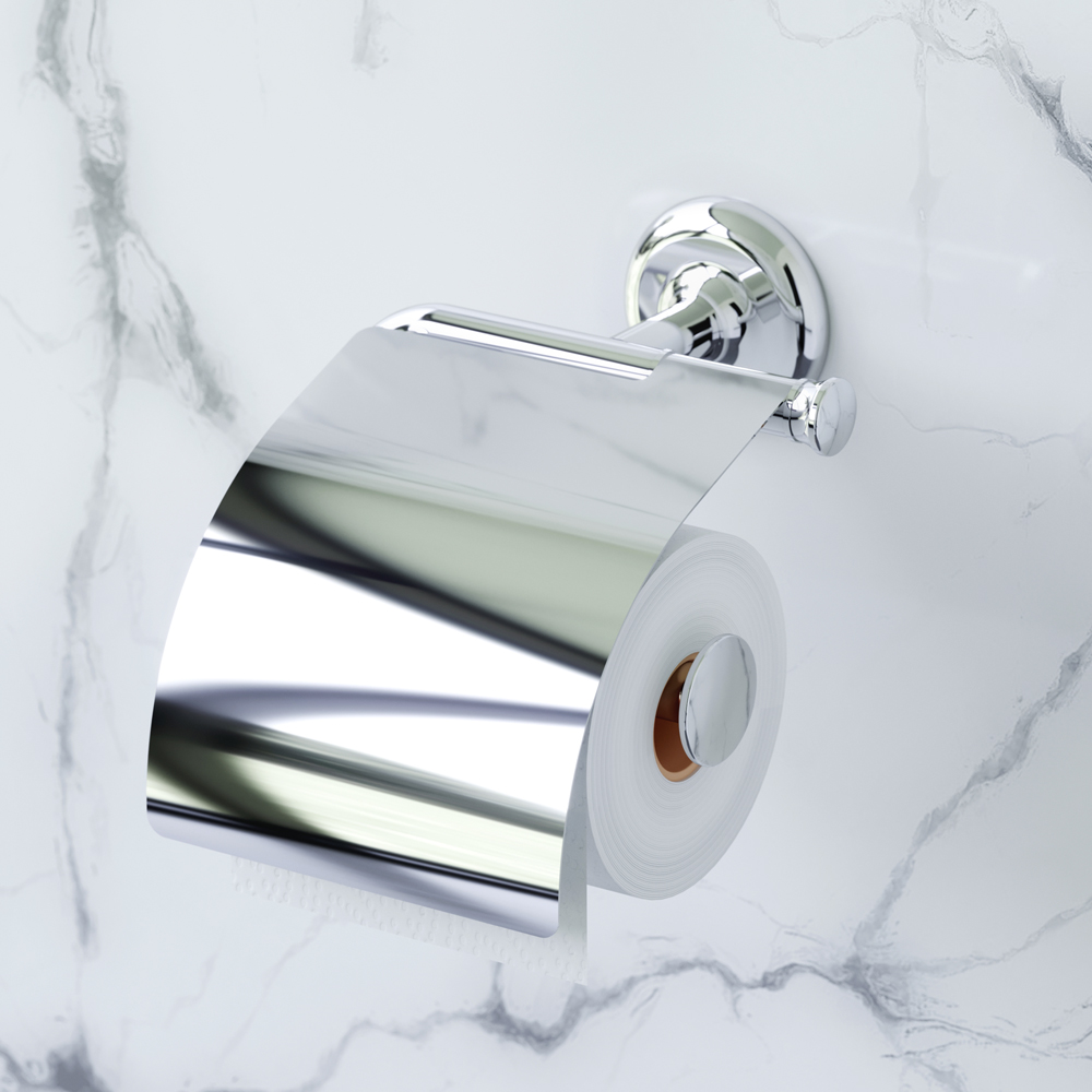 A80341500 Держатель для туалетной бумаги с крышкой AM.PM Like