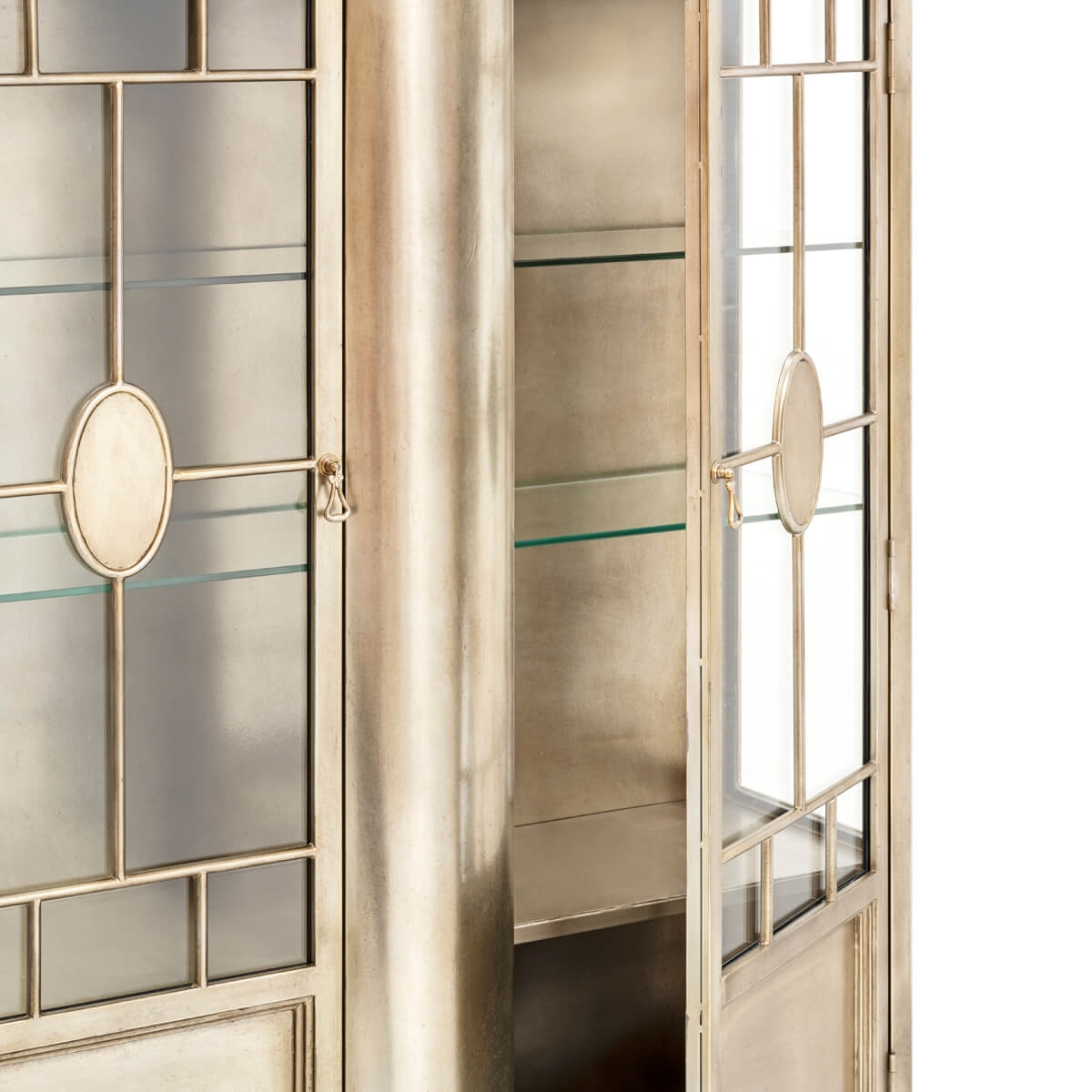 700439-01 ABHIKA ШКАФ NIKA H208 126X45 GOLD  - Вид №2