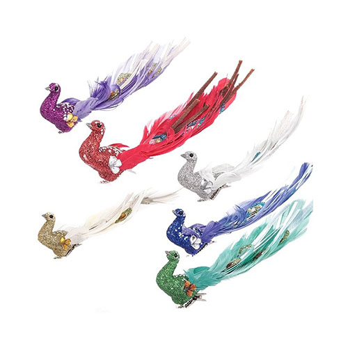 234148 Новогоднее украшение "Птичка" 15 см Santreyd 