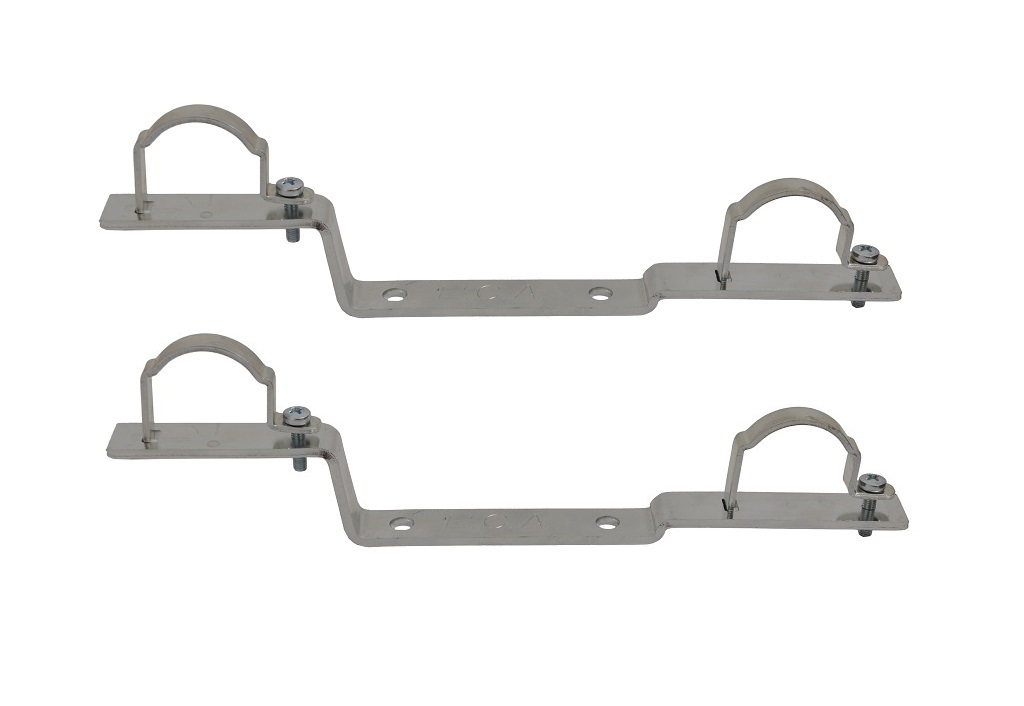 610212003  Зажим коллектора системы теплого пола 1 " Eca 