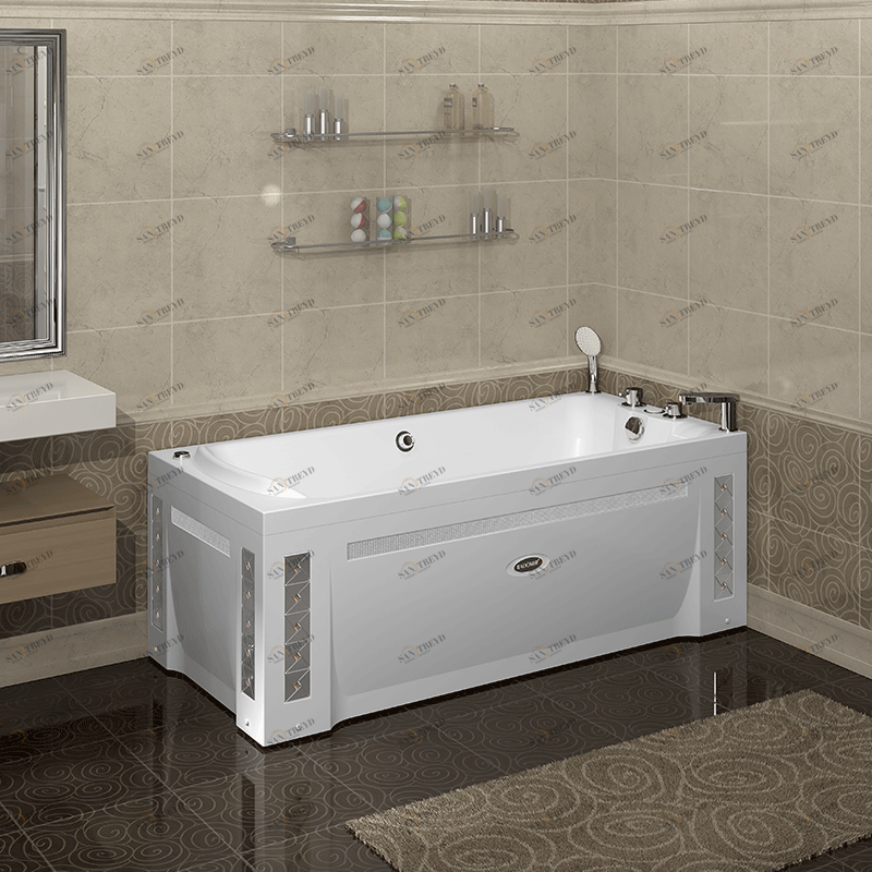 Ванна акриловая "ЛАРЕДО 168х70", рама-подставка Radomir 1-01-0-0-1-029