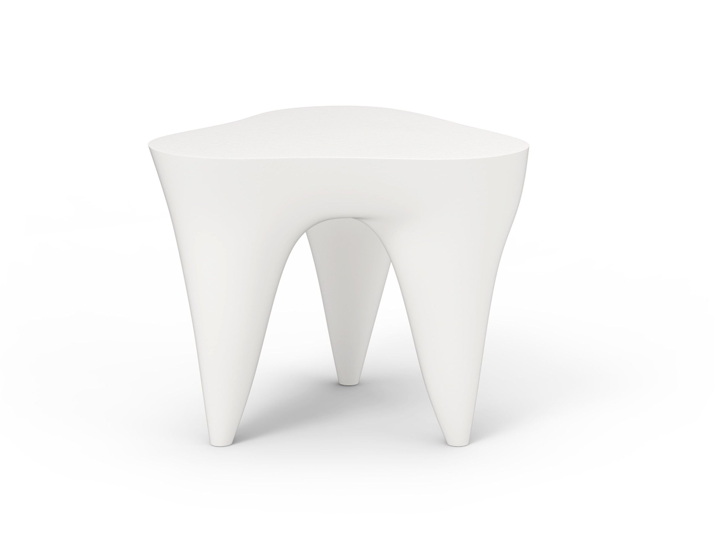 Высокий садовый стол из стекловолокна GANSK Ivory ARCH-00007015