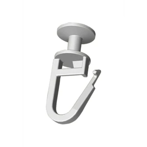 Крючки для штор DOMLEGRAND Кантри — прозрачные, 100 шт 89442411