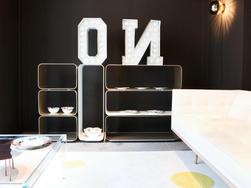 altreforme Модульный модульный открытый книжный шкаф из алюминия District sun-id-1353904 - Вид №10