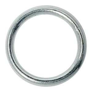 Кольцо сварное М6x40 мм сталь оцинкованная 2 шт.