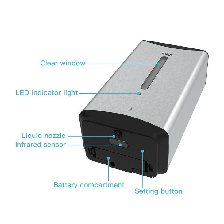 Автоматический дозатор жидкого мыла AIKE AK1206_99  - Вид №3