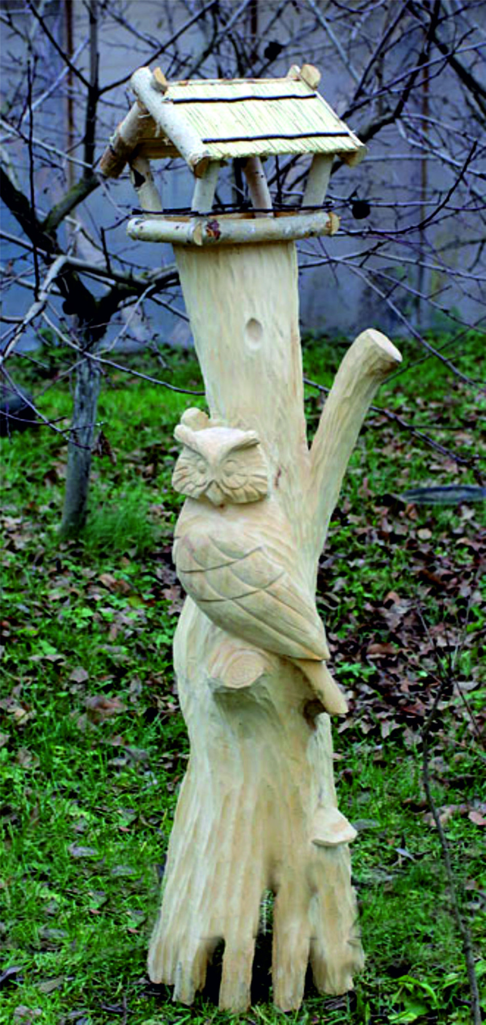 FL101-SD.KP ФИЛИН, кормушка для птиц (дерево) LAB.Space 