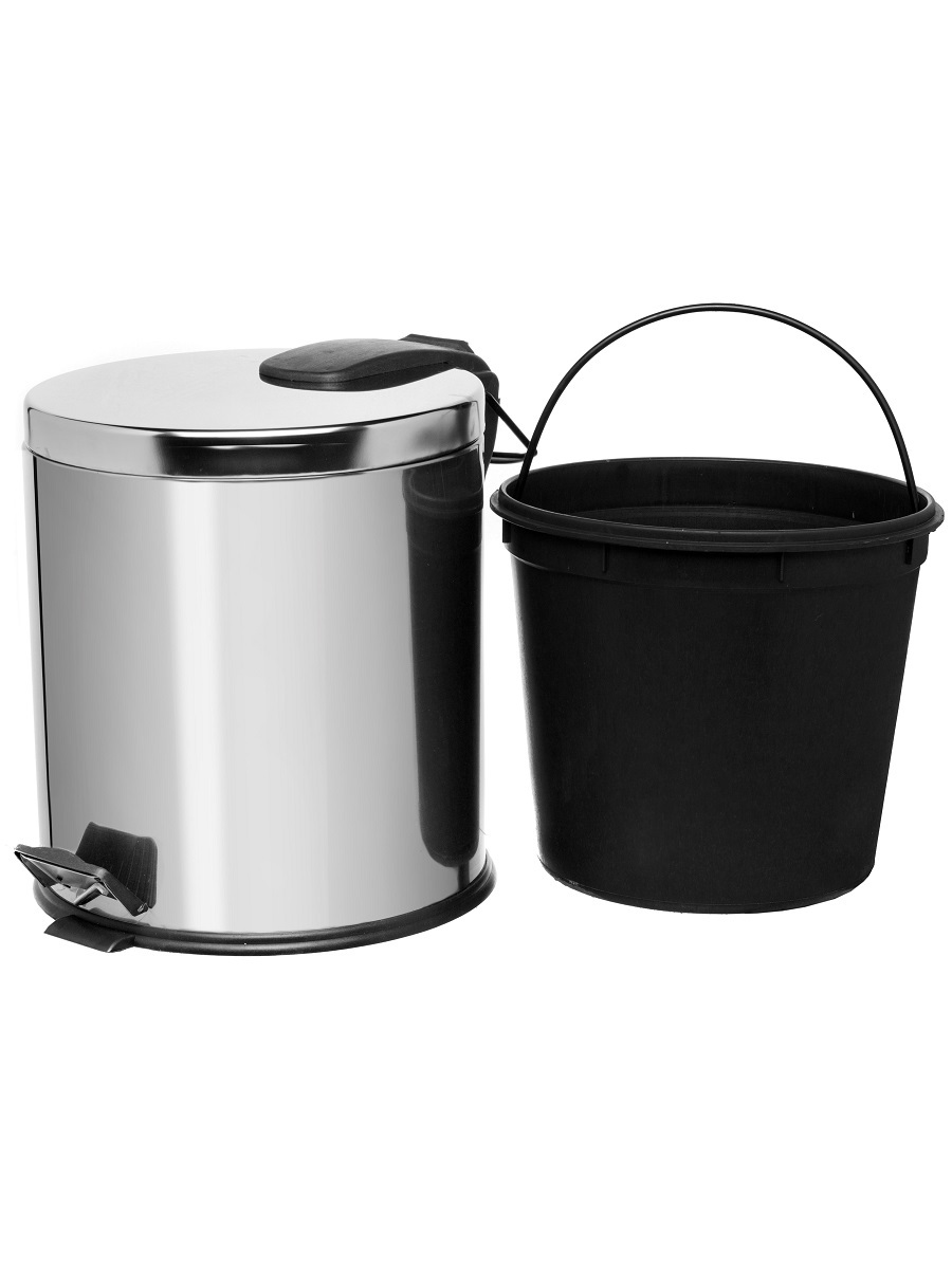 Вёдра с педалью и крышкой Antila Soft Close 20L Chrome NAVAKO 11090 - Вид №2