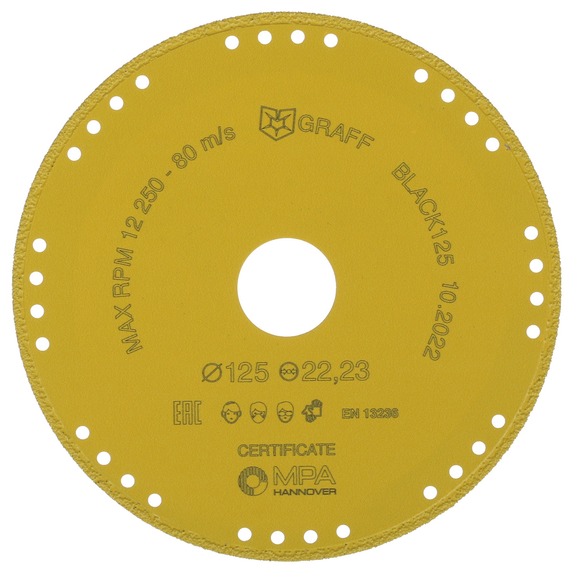 Диск алмазный GRAFF 9930805 STDN-0118440 - Вид №1