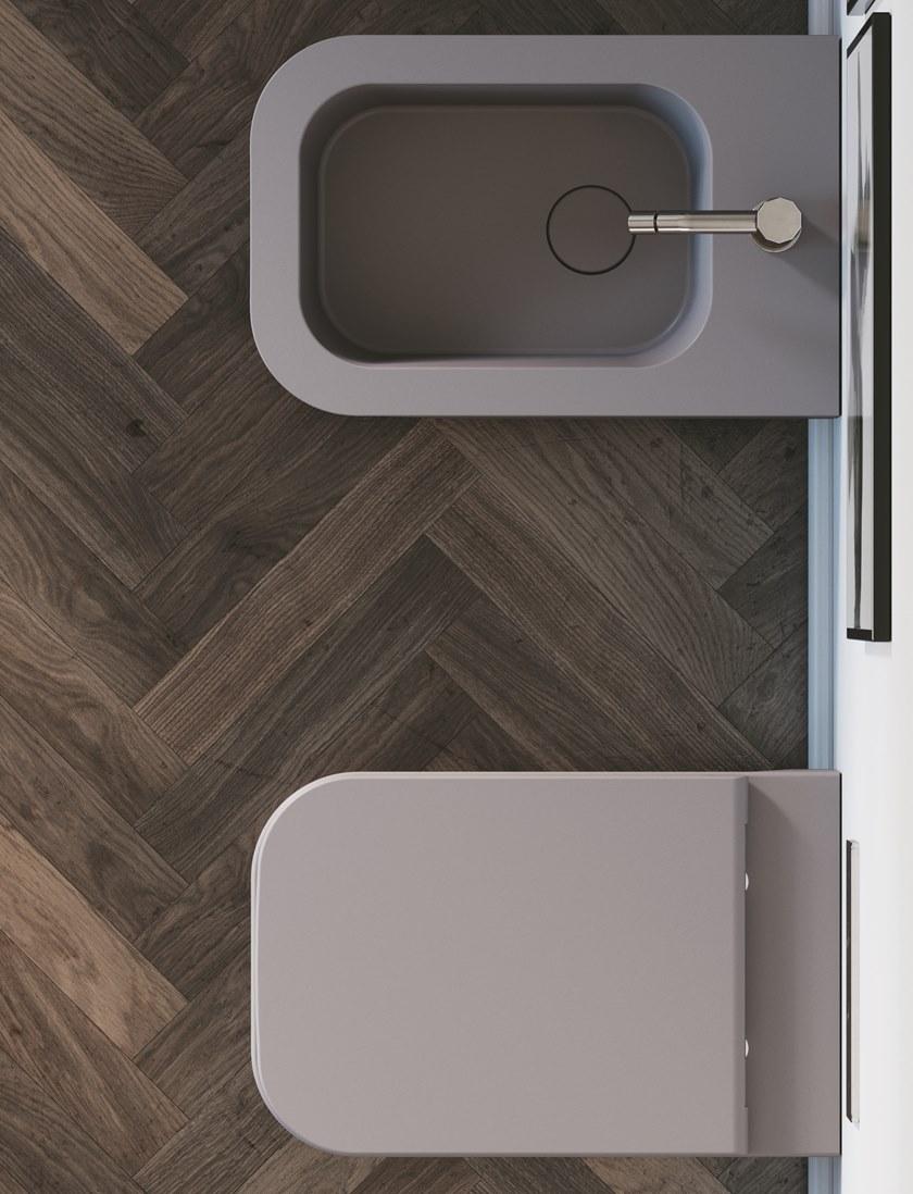 Подвесной унитаз настенный Белый SDR CERAMICHE Revolution® Италия sun-id-1502856 - Вид №2