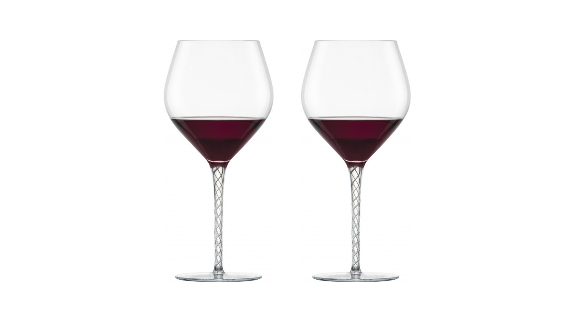 10668286 Zwiesel 1872 Набор бокалов для красного вина Zwiesel Glass "Спирит.Бургунди" 646мл 2шт п/к (графит) Стекло  - Вид №1