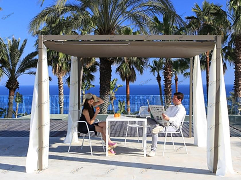 CTA Tende Алюминиевая беседка со сдвижной крышкой sun-id-1366571