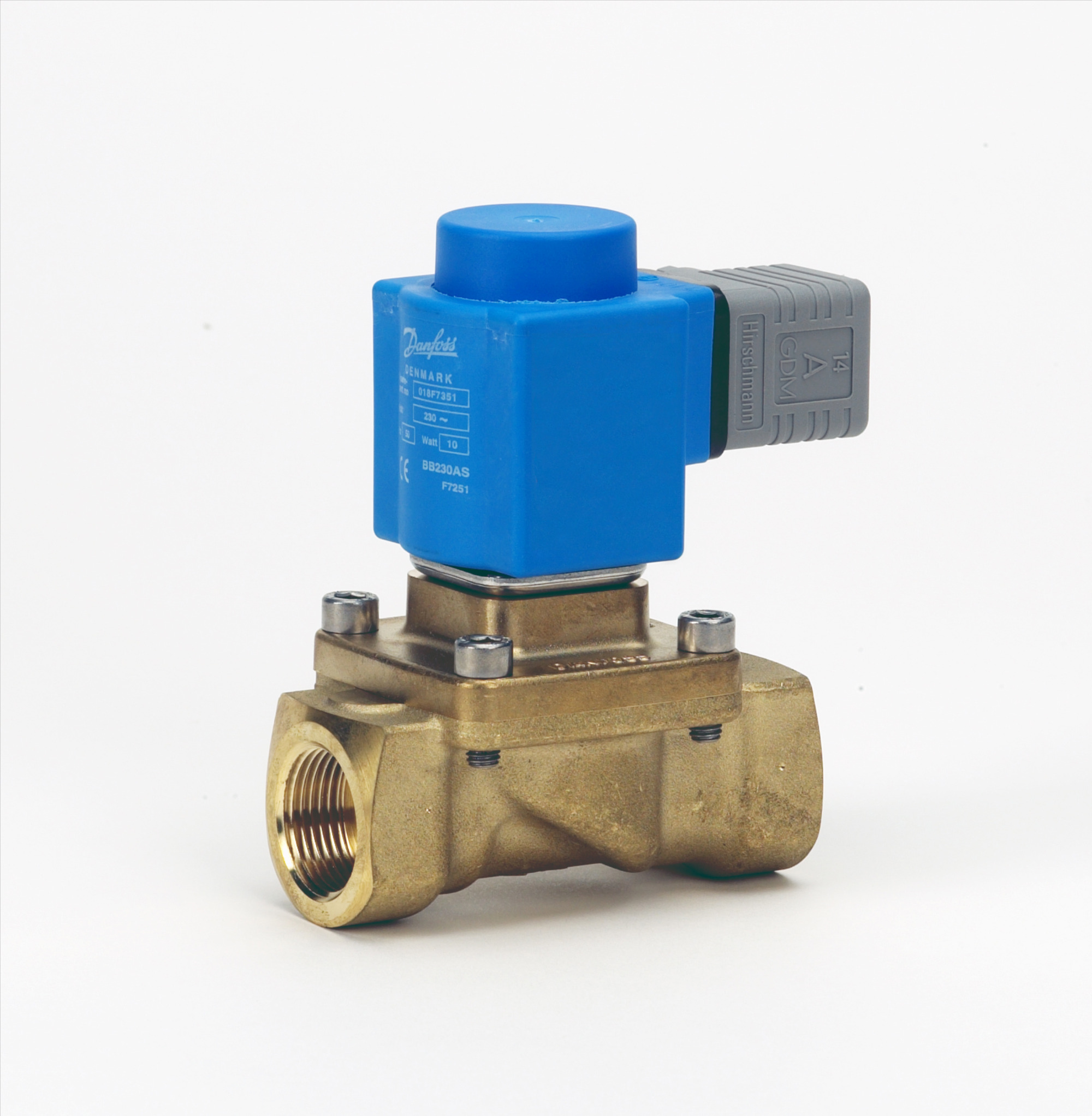 Danfoss EV250B — двухходовые электромагнитные клапаны с принудительным подъемом Клапан электромагнитный EV250B 032U5254  - Вид №6