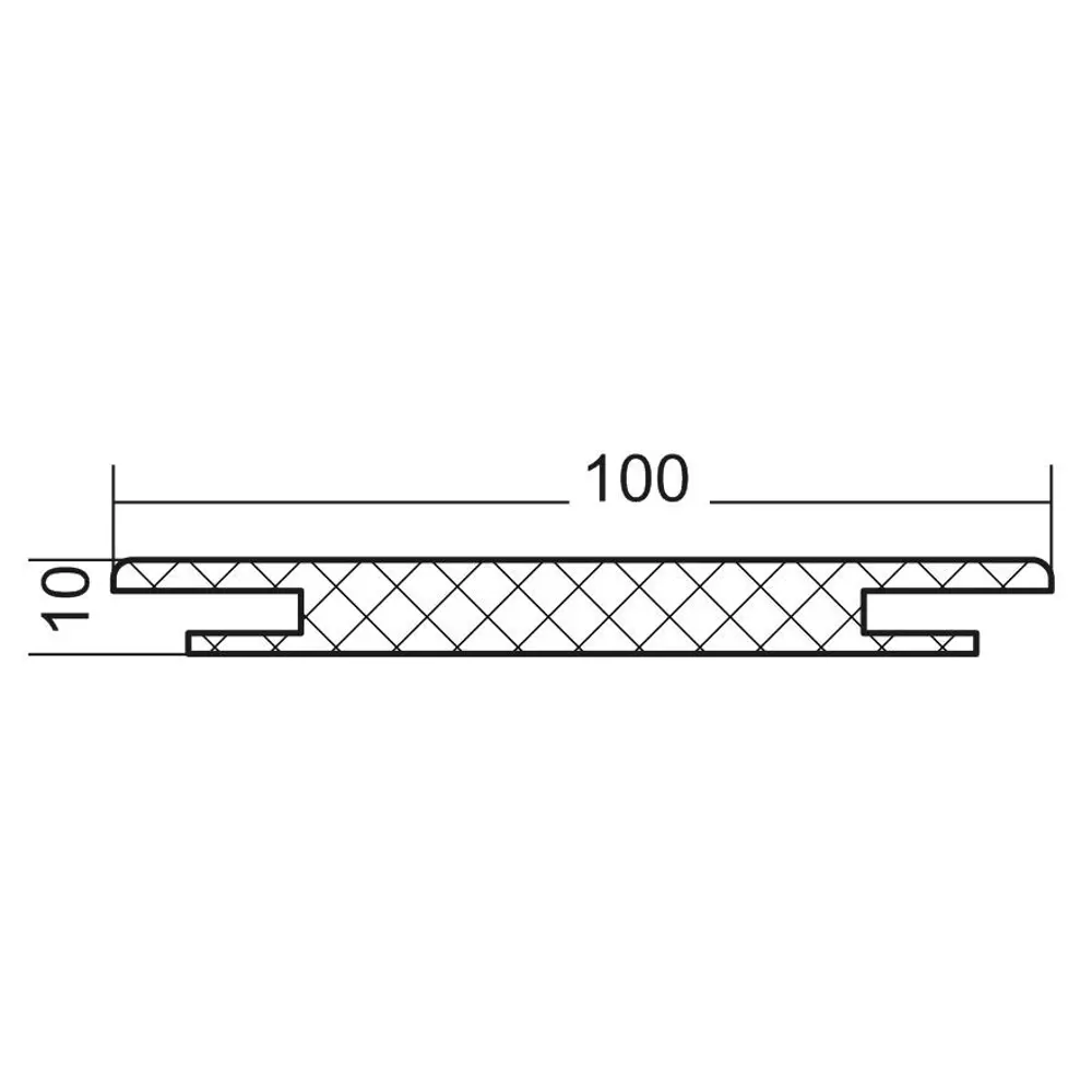 VFD Доборная планка для дверной коробки Ситти, дуб эдисон 2130x100x10 мм 89357862 STLM-0900494 - Вид №2