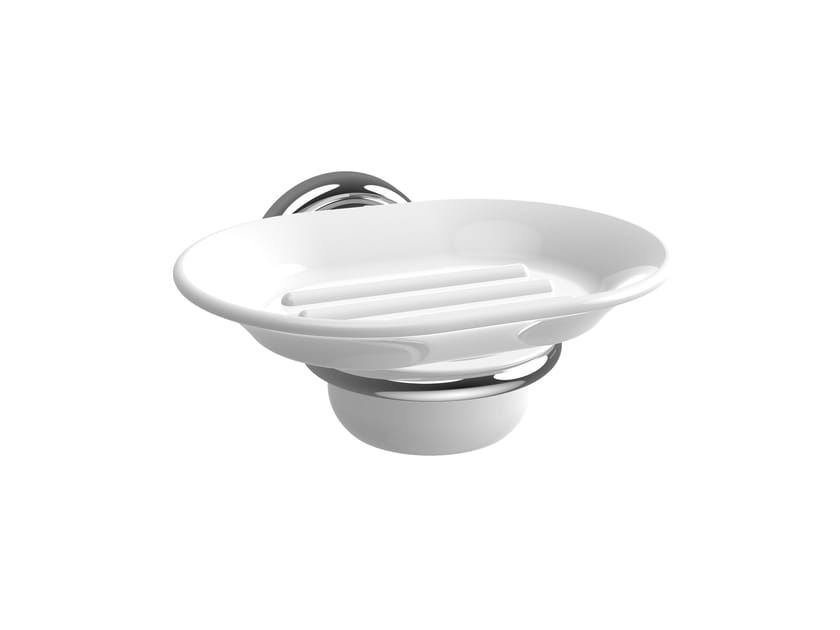 Металлическая и фарфоровая настенная мыльница Roca Carmen ARCH-00113308