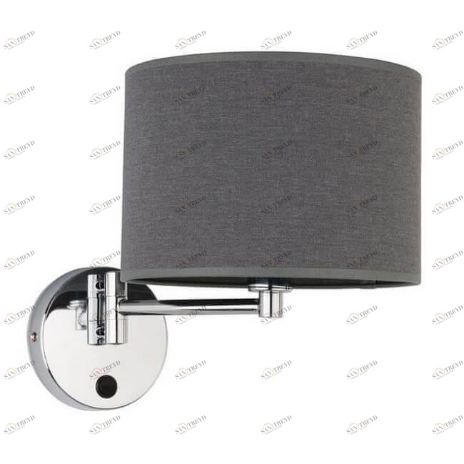 Бра настенное серое Nowodvorski Hotel 9303 NOWODVORSKI HOTEL 00-3928786 Серый