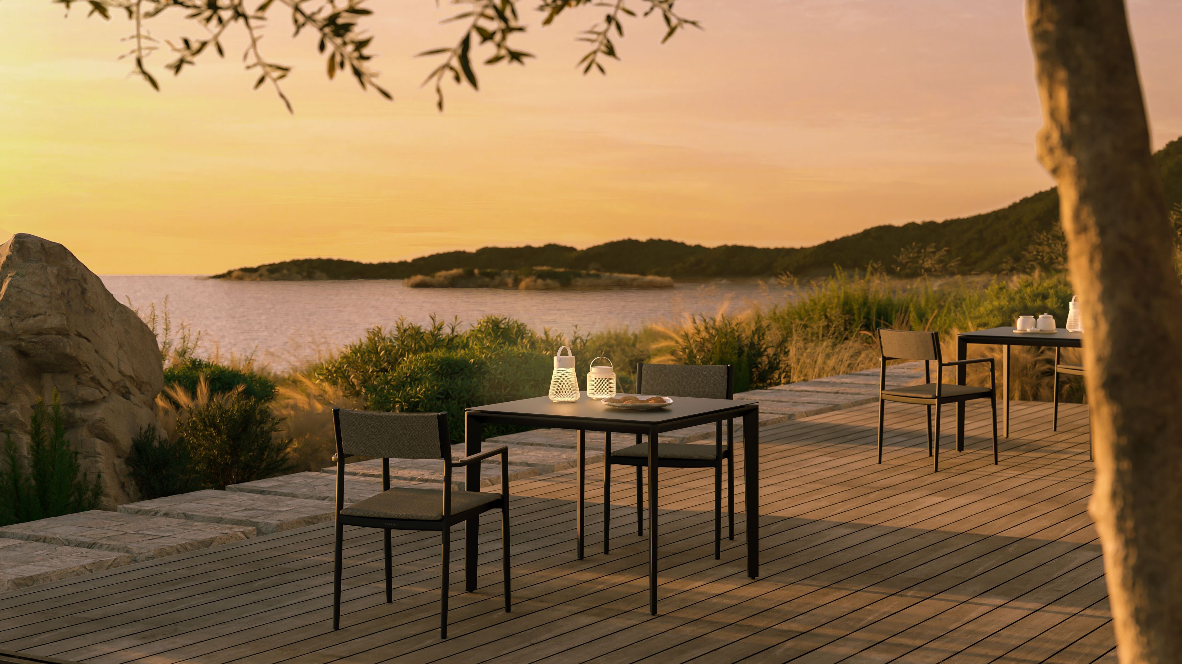 Садовый стул с подлокотниками VINEKO Bonigen ARCH-00060404 - Вид №1