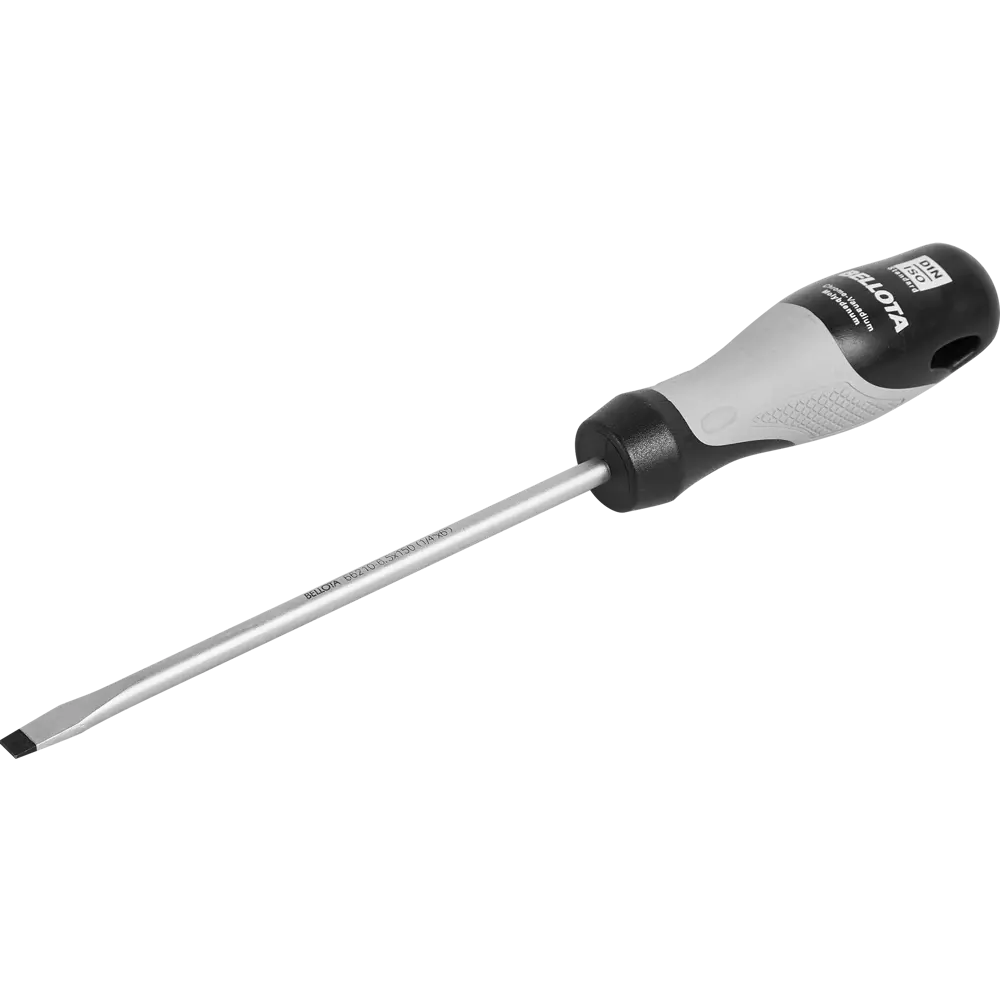 Прямая отвертка Bellota SL6.5 с эргономичной рукояткой 87100213 STLM-0841099
