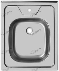 12132 Мойка кухонная квадратная TRIO 
