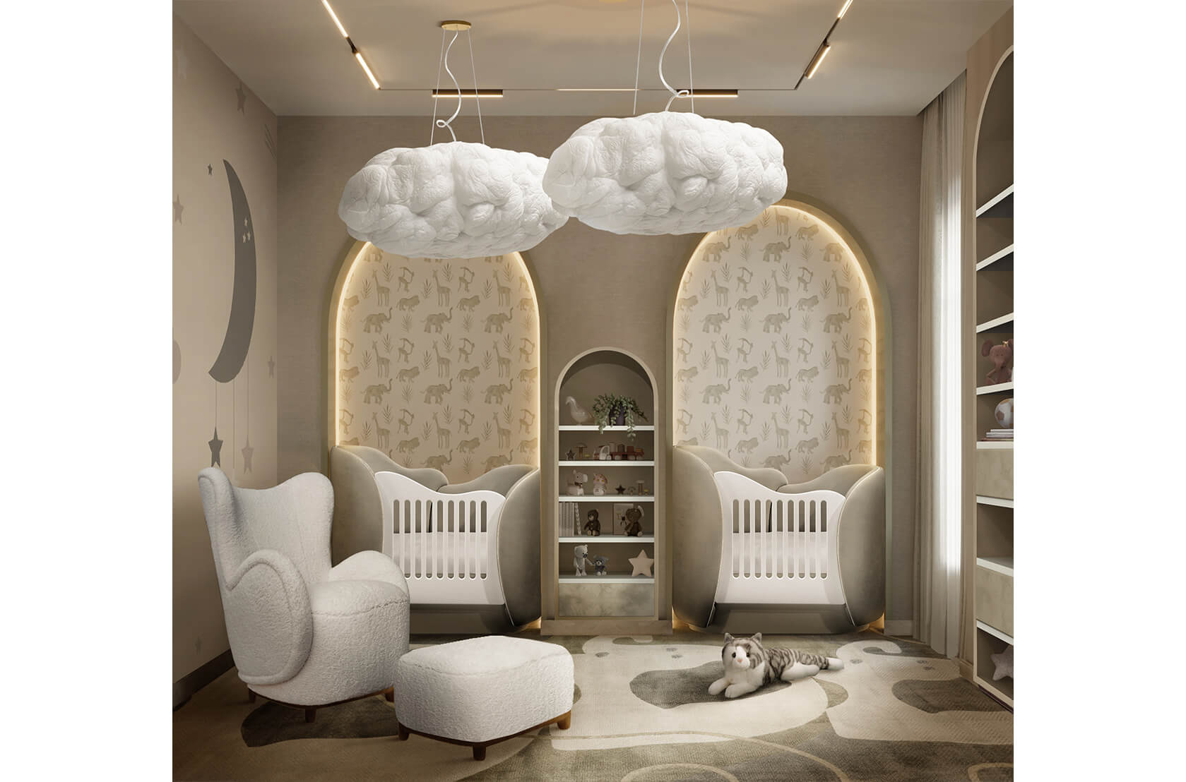 CIST774 Детские ковры Силовой слон Circu  - Вид №14