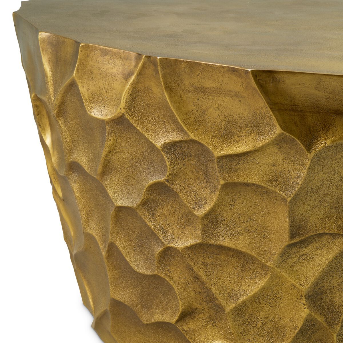 Круглый алюминиевый журнальный столик Eichholtz FIORENTINO ARCH-00047862 - Вид №3