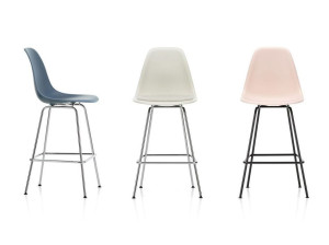 Пластиковый барный стул