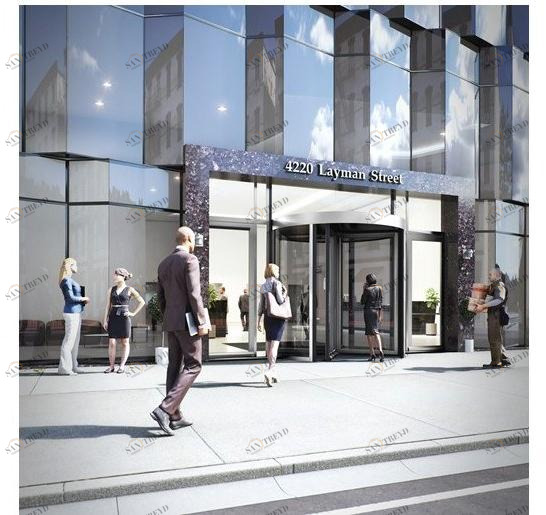 ASSA ABLOY Компактная карусельная дверь двойного действия Porte automatiche girevoli sun-id-1512369