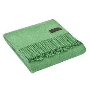 Плед шерстяной Dalia, 130х180 см, светло-зеленый