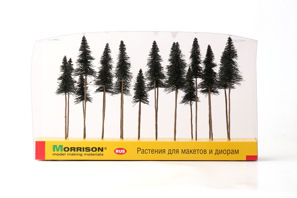 011-se-003 Набор моделей "Сосна" для макета 10-15 см 20 шт. Morrison 