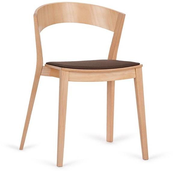 Paged Штабелируемый деревянный стул с открытой спинкой sun-id-1465798 - Вид №2