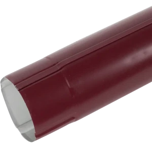 Труба круглая D90 мм 2000 мм цвет вишня 81931041 STLM-2098950