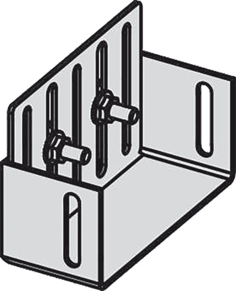 Заглушка для дренажных желобов 75 мм, нержавеющая сталь ALCAPLAST ADZP001 - Вид №1