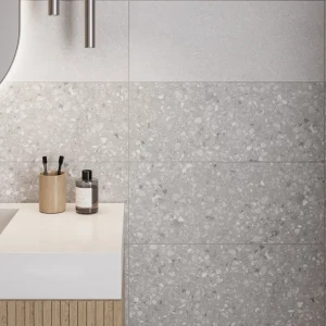 Gracia Ceramica Bravo 02 — настенная плитка терраццо 25x60 см серый 89416695