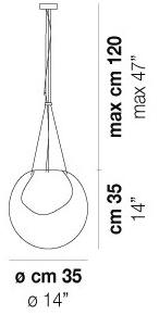 Vetreria Vistosi Подвесной светильник из стекла Poc sun-id-1433058 - Вид №7
