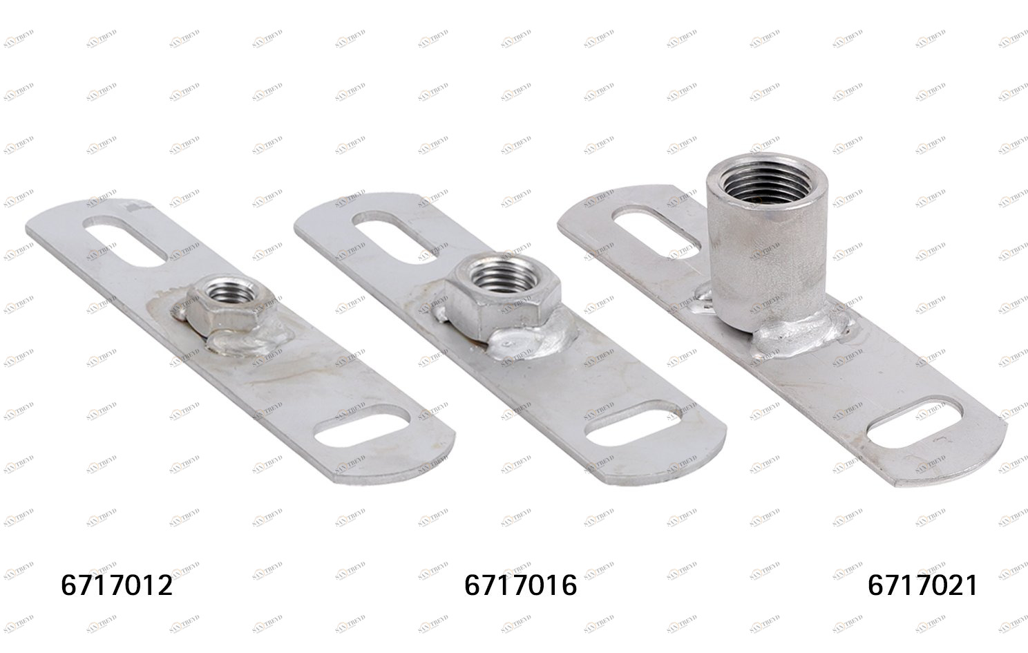 6717021 Монтажный элемент BIS Подпятники нерж., сварка в среде углекислого газа монтаж к стене или перекрытию WALRAVEN 