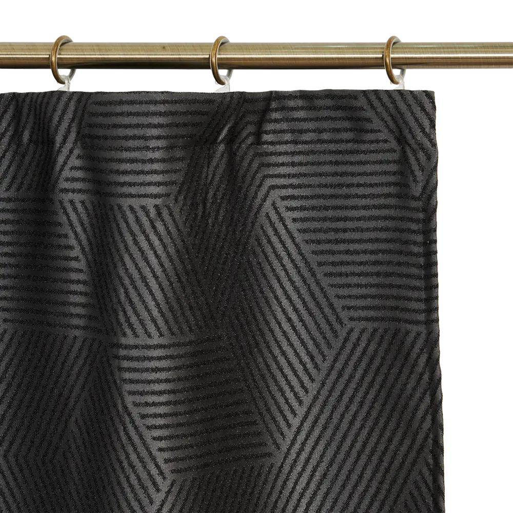 Штора на ленте Руан 200x280 см цвет темно-серый MIAMOZA STLM-2000740 - Вид №4