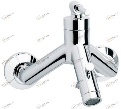 rvb Смеситель для ванны настенный, однорычажный, на 2 отверстия Dynamic 4527.11.31