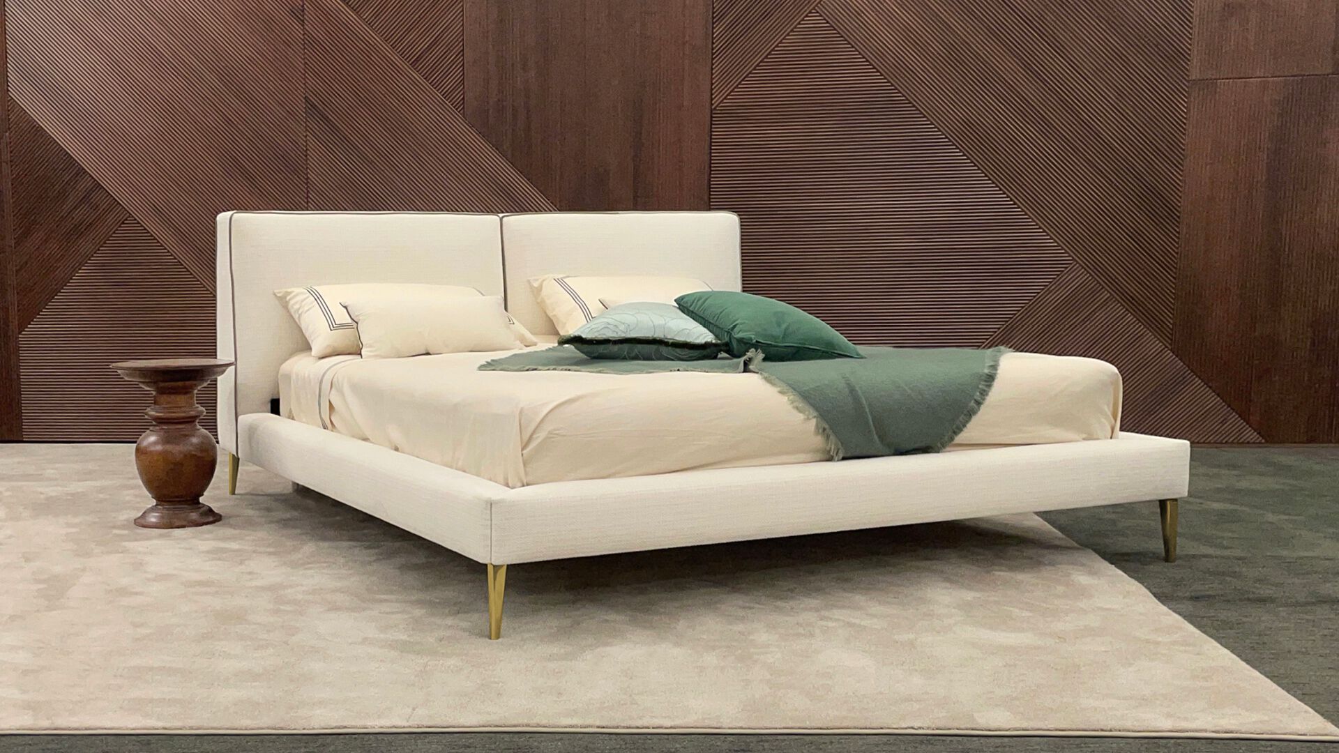 Двуспальная кровать из ткани с мягким изголовьем OPERA CONTEMPORARY AVRIL ARCH-00099179 - Вид №2